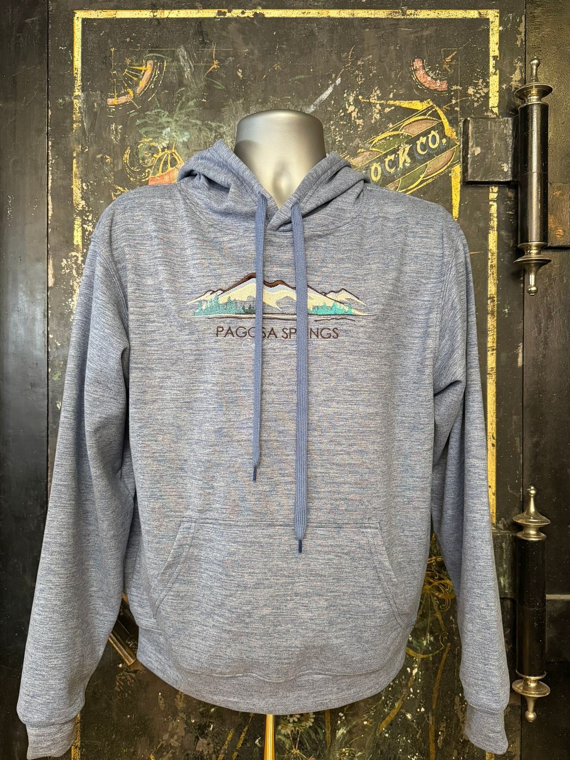 The Mountains Hoodie Electric Midnight, Size: SMALL