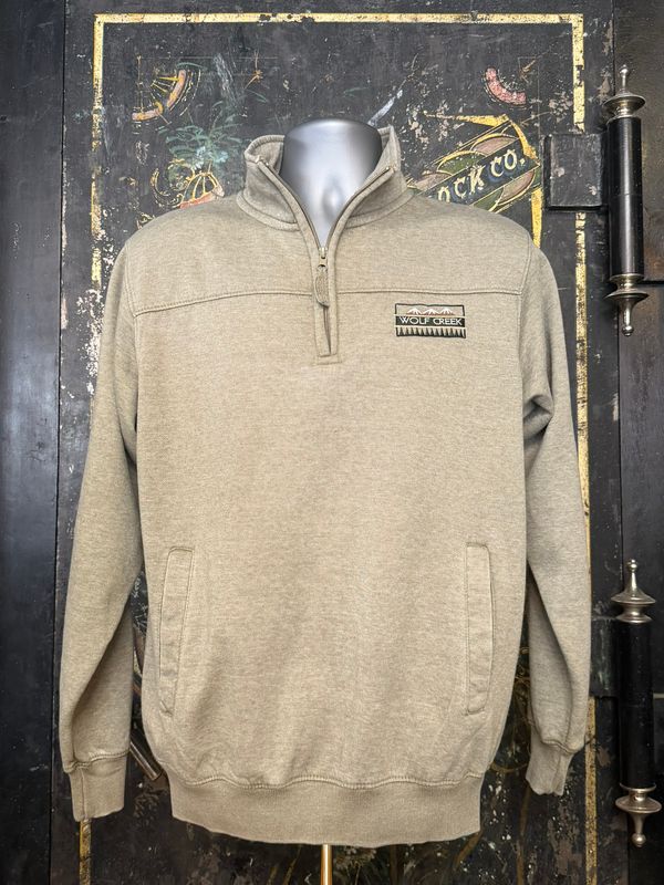 Vintage 1/4 Zip Pullover Green