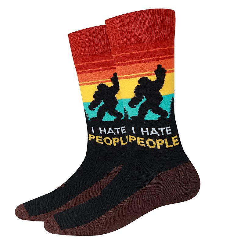 I Hate People Socks