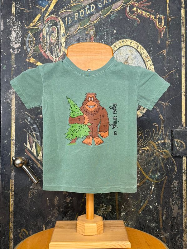 Biffle Bigfoot Tot Tee Dorm Green