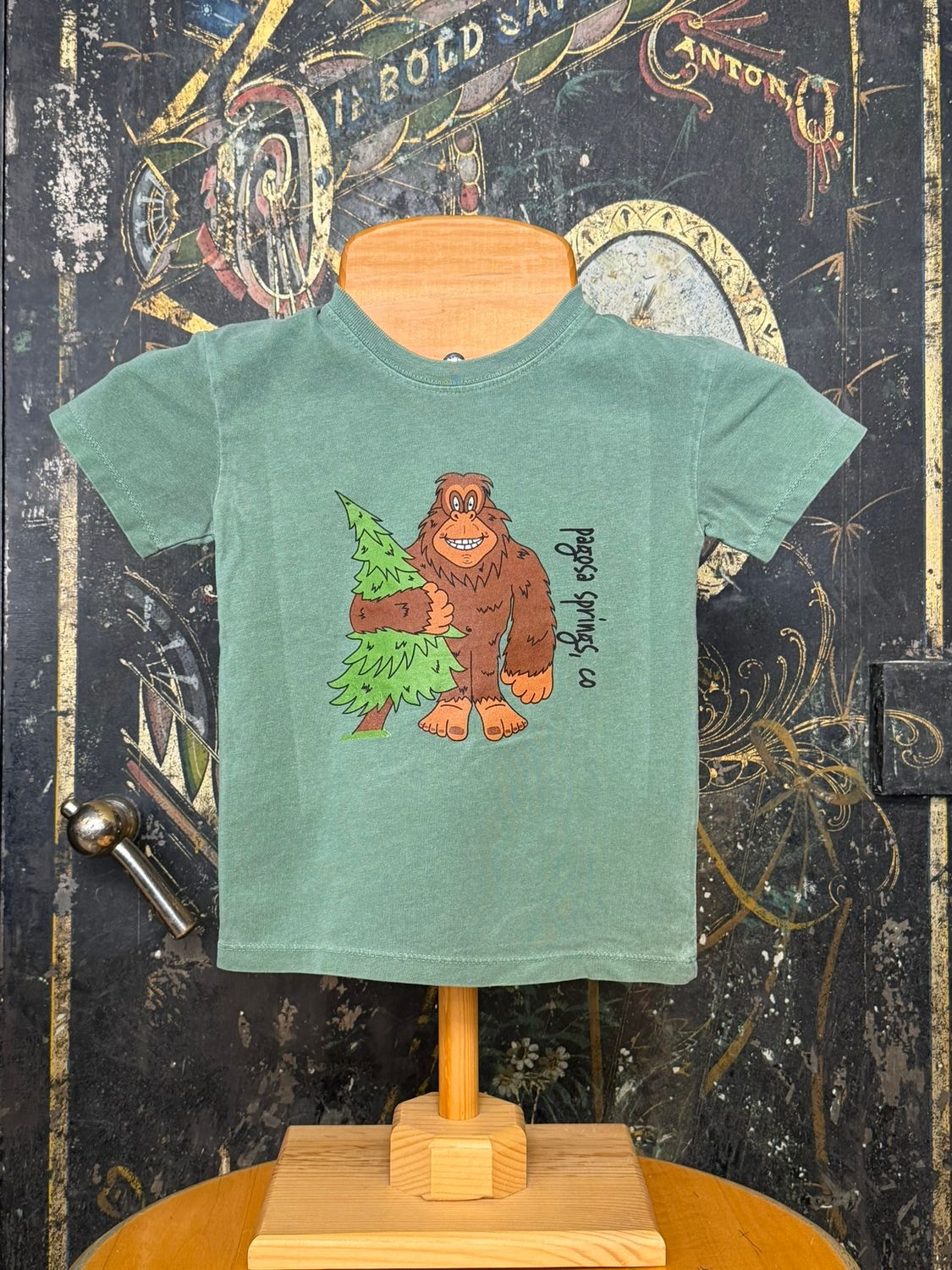 Biffle Bigfoot Tot Tee Dorm Green, Size: 2T