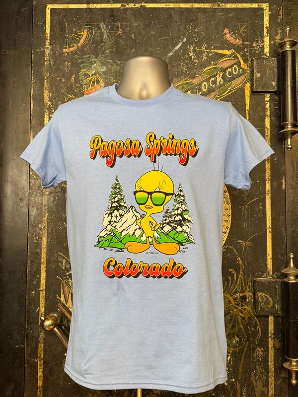 Baby Cuteness Tweety Mtns/Pines MD Tee Car Blue
