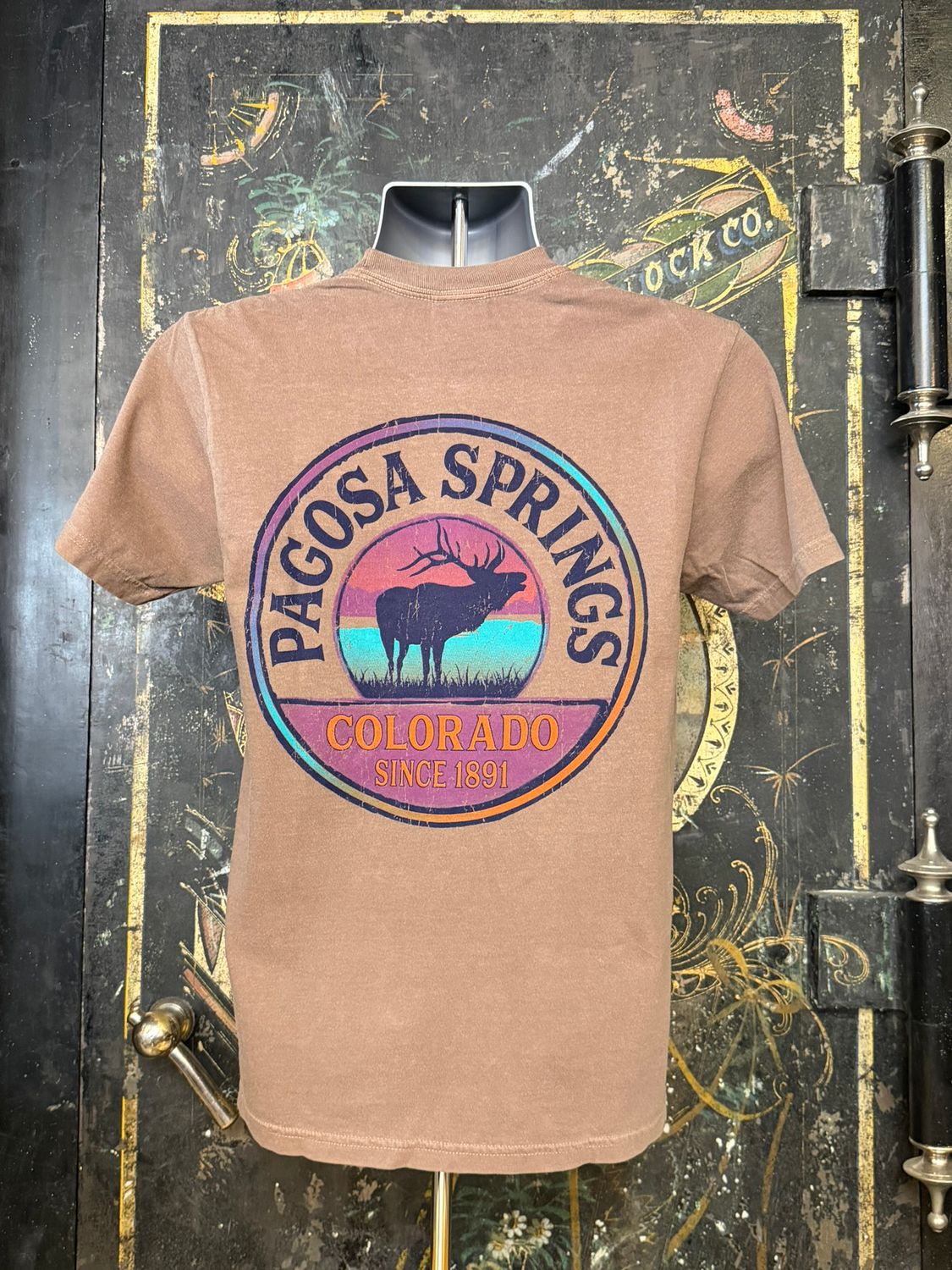 Essex Elk RS CC Tee Espresso, Size: SMALL