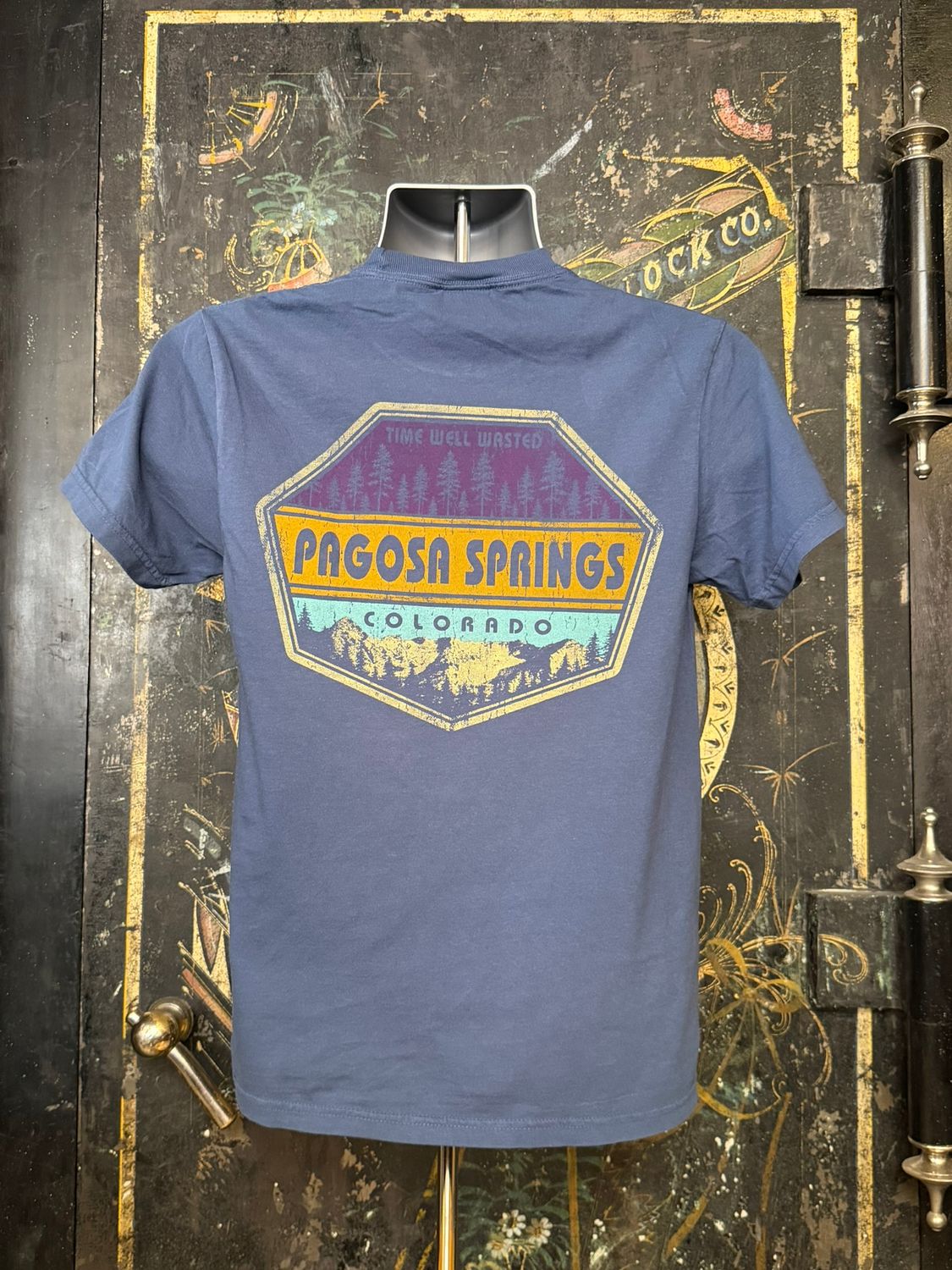Ink Parkway Pines/Mtn RS CC Tee Midnight, Size: SMALL