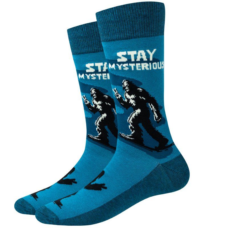 Stay Mysterious Bigfoot Socks