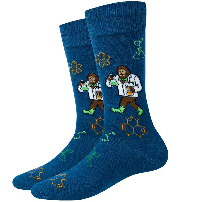 Scientist Bigfoot Socks