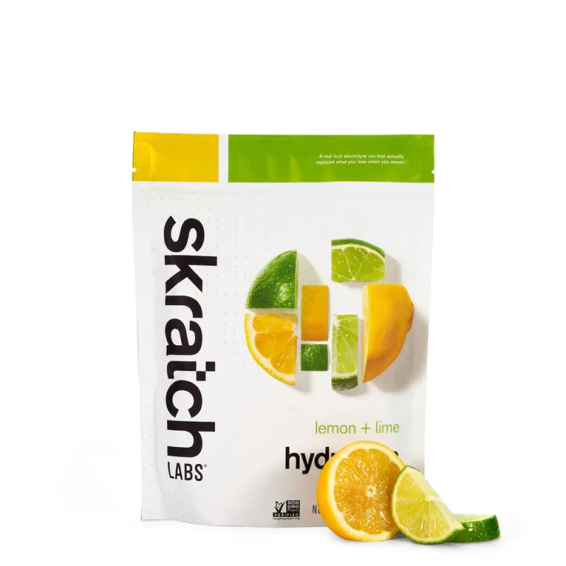 Skratch Labs Hydration Sport Drink Mix - Lemon + Lime, 60-Serving Resealable Pouch