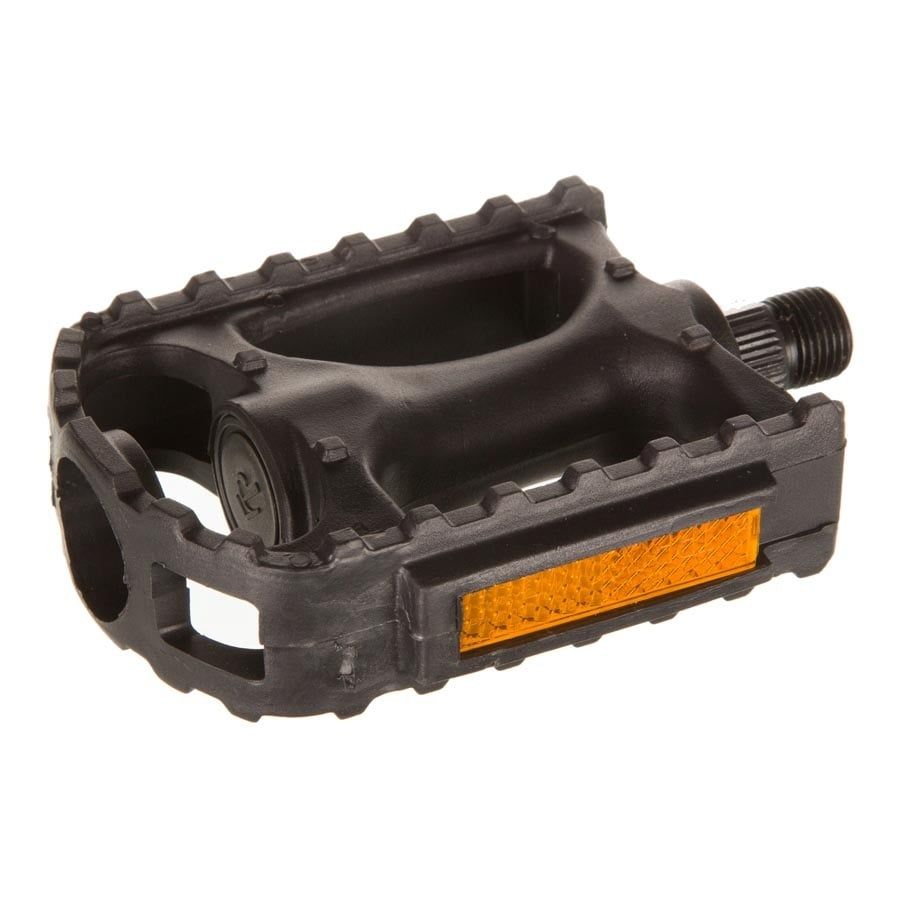 EVO, Swivel Resin, Pedals, Body: Resin, Spindle: Steel, 9/16&#39;&#39;, Black, Pair