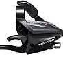 SHIFT/BRAKE LEVER SET, ST-EF500-4A, 3X7 SPEED, EZ-FIRE PLUS, 4F-ALLOY, FOR V-BRAKE, BLACK