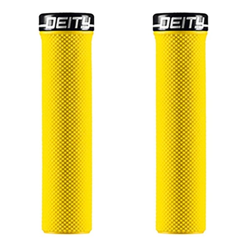 Deity, Slimfit, Grips, 132mm, Yellow, Pair