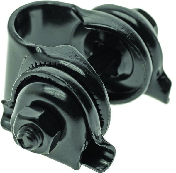 49N TRAD.SADDLE CLAMP 7/8&quot; BLK