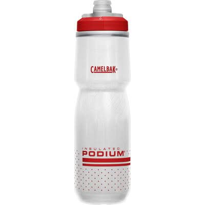 PODIUM CHILL 24OZ FIERY RED/WHITE