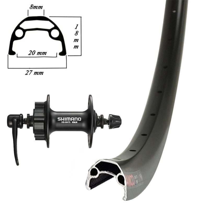 ARR.27.5&#39;&#39;DAMCO DOUB.DISC BRAKE 6-BOLT