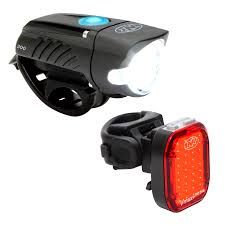 NiteRider Rechargeable LED Light Combo, Swift 300 &amp; VMax+ 150