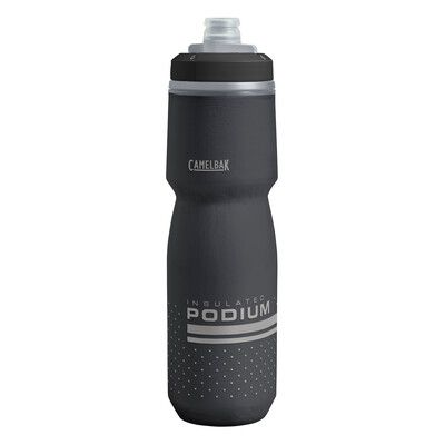 Camelbak Podium Chill 24oz, Color: Black, Size: 24 oz