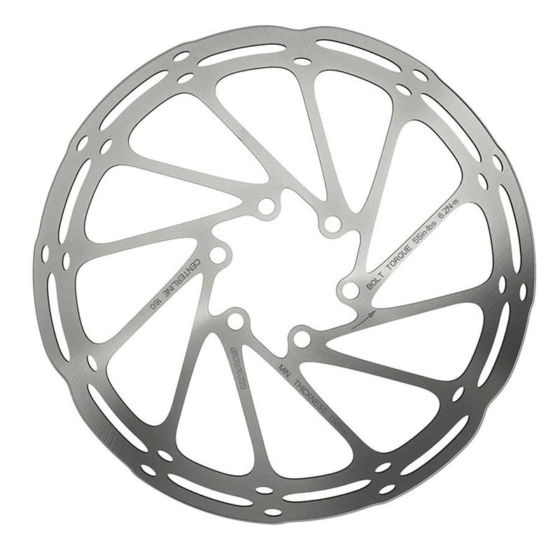 SRAM, Centerline Rounded, Disc brake rotor, ISO 6B, 140mm