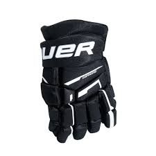 Bauer Supreme Ignite Pro + Glove Blk/Wht JR , Color: BKW, Size: 10