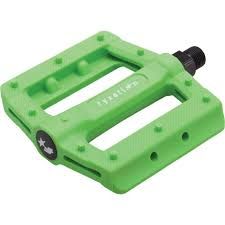 GATES SLIM NYLON PEDAL LOOSE BEARING GREEN