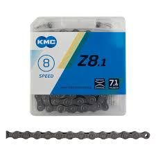 KMC, Z8.1 GY/GY, Chain, Speed: 6/7/8, 7.1mm, Links: 116, Grey