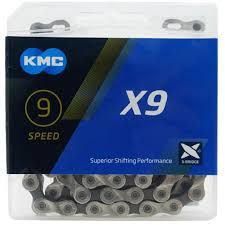 Chain KMC X9 Silver/Grey 116 Links