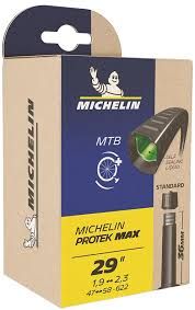 Michelin, Protek Max, Tube, Schrader, Length: 48mm, 29&#39;&#39;, 2.40-3.00