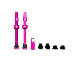 Muc-Off, V2, Tubeless Valve, Presta, 60mm, Purple, Pair