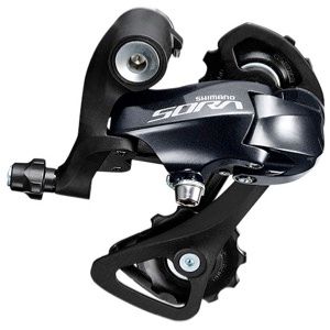 Shimano, Sora RD-R3000, Rear derailleur, 9sp., GS, Black
