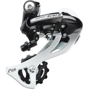 REAR DERAILLEUR, RD-M360-L, ACERA, SGS 7/8-SPEED, DIRECT ATTACHMENT, BLACK