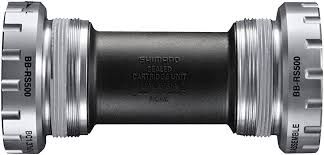 Shimano, BB-RS501, Threaded Cups, British, 68mm, 24mm, EBBRS501B