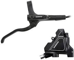 Shimano, BL-MT200/BR-UR300, MTB Hydraulic Disc Brake, Rear, Flat mount, Black, Set