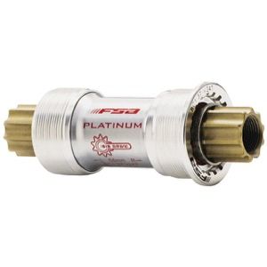 FSA Bottom Bracket, BSA Shell, For ISIS Cranks, Platinum MegaQuad, 68 x 113, Steel Bearings
