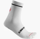 Castelli Entrata 13 Socks | Men, Color: White, Size: S/M