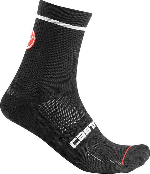 Castelli Entrata 9 Sock - Men&#39;s, Color: Black, Size: S/M
