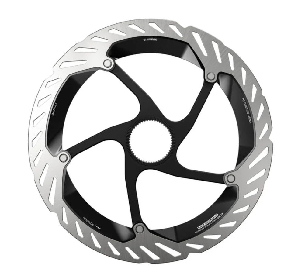ROTOR FOR DISC BRAKE, RT-CL900, SS 140MM, W/LOCK RING (INTERNAL SERRATION)