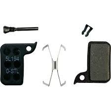 SRAM, Level TLM, Level Ultimate, HRD, Disc Brake Pads, Shape: SRAM Monoblock, Organic Quiet, Steel, Pair