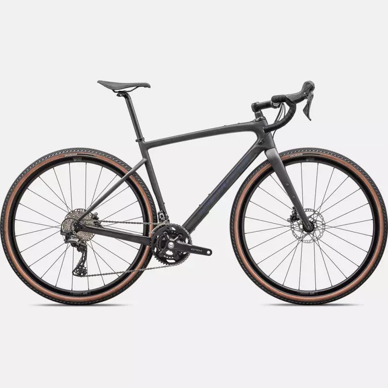 Specialized Diverge Sport Carbon 2025, Color: Carb/Blueonyx, Size: 52