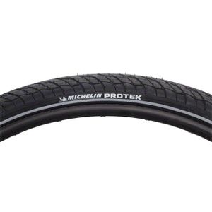 Michelin, Protek, Tire, 700x35C, Wire, Clincher, Protek 1mm, Reflex, 22TPI, Black