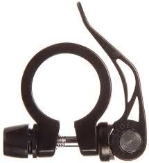 EVO, Integrated Skewer, Seatpost Clamp, 31.8mm, Black