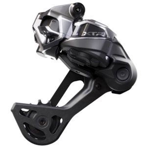 Shimano XTR RD-M9250-GS Di2 Wireless Rear Derailleur - 12-Speed, Medium Cage, Shadow ES, Black/Gray