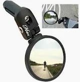 HANFY MIROIR DE VÉLO CONVEXE BAR-END NOIR