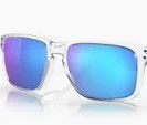 OAKLEY Sunglasses HOLBROOK XL OO9417-0759 Clear w/ Polarized Sapphire Lenses