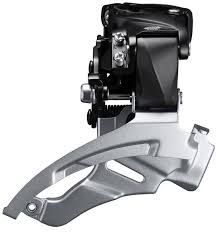 Shimano, Altus FD-M2000, Front derailleur, 9sp., Down Swing, Dual Pull, High 28.6/31.8/34.9mm