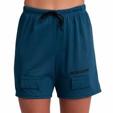 S19 BAUER WOMEN&#39;S MESH JILL SHORT, Color: Blue, Size: XS