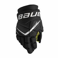 Bauer Vapor Fly40 Junior Hockey Gloves, Color: BKW, Size: 10.0