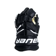 Bauer Supreme Ignite Pro + Glove Blk/Wht, Color: BKW, Size: 13