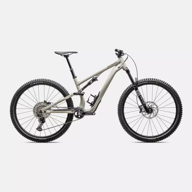 Stumpjumper 15 Alloy Shimano Deore, RockShox/X-Fusion 2025, Color: WHTMTN/DKMOS, Size: S3