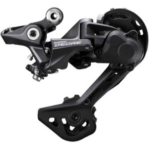 Shimano, RD-M5120, Rear Derailleur, Speed: 10/11, Cage: SGS, Black