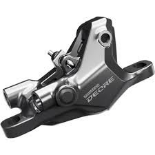 Shimano, Deore BR-M6100, MTB Hydraulic Disc Brake Caliper, Front or Rear, Post mount