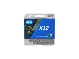 KMC, X12, Chain, 12 Speed, 5.2mm, 126 Links, Silver