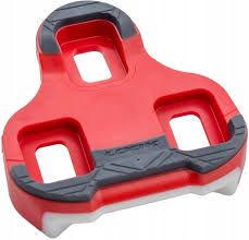 Look, Keo Grip, Cleats, Compatibility: Keo Grip, Float: 9°, Red, Pair